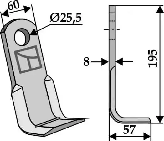 Winkelmesser 195x60mm